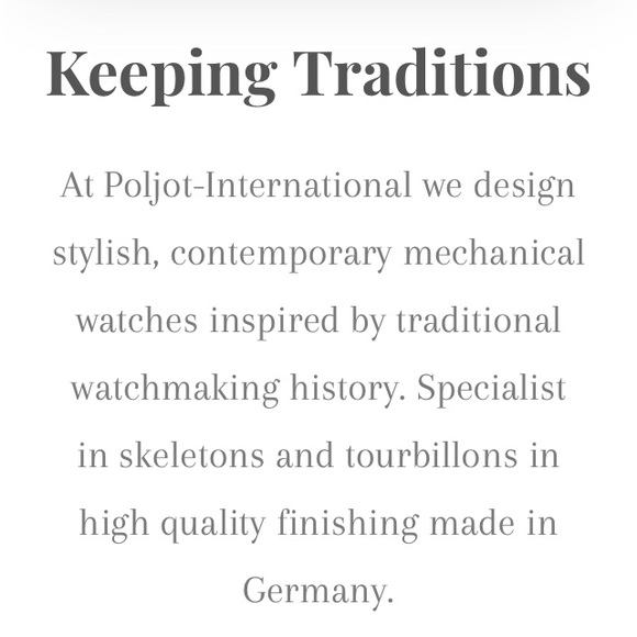 Poljot Vintage Elegant watch. Bolshoi design, new never used. - Picture 6 of 7